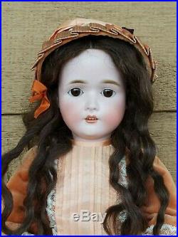 Antique German Bisque Head Doll 24 GANS & SEYFARTH Stunning Beauty