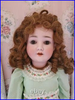 Antique German Bisque Head Doll Adolf Wislizenus Special 23 Nicely Dressed