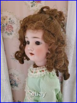 Antique German Bisque Head Doll Adolf Wislizenus Special 23 Nicely Dressed