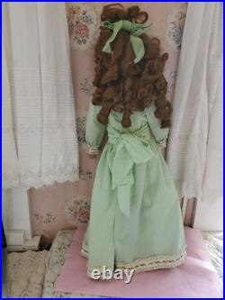 Antique German Bisque Head Doll Adolf Wislizenus Special 23 Nicely Dressed