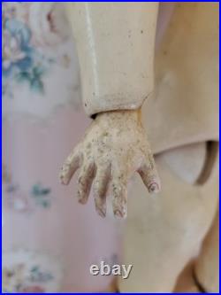 Antique German Bisque Head Doll Adolf Wislizenus Special 23 Nicely Dressed