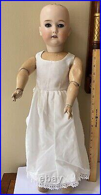 Antique German Bisque Head Doll CM Bergmann 24