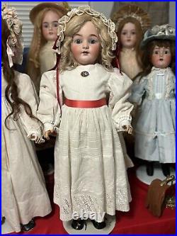 Antique German Bisque Head Doll S & C Franz Schmidt 28