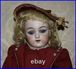 Antique German Bisque Head Doll by Handwerck