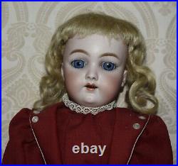 Antique German Bisque Head Doll by Handwerck