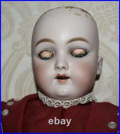 Antique German Bisque Head Doll by Handwerck