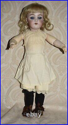 Antique German Bisque Head Doll by Handwerck