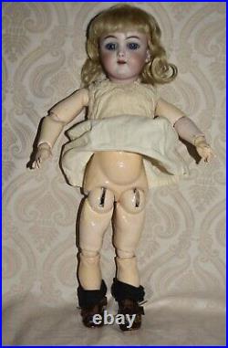 Antique German Bisque Head Doll by Handwerck