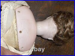 Antique German Bisque Head Fashion Doll, Kling Closed Mouth