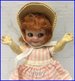 Antique German Bisque Head Googly Doll Germany Composition 323 Jointed