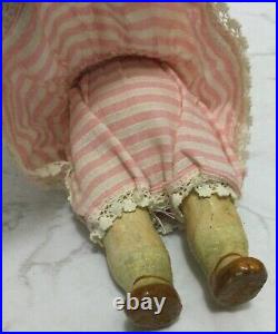 Antique German Bisque Head Googly Doll Germany Composition 323 Jointed