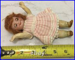 Antique German Bisque Head Googly Doll Germany Composition 323 Jointed