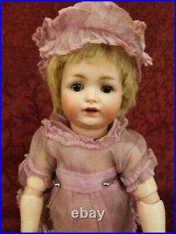 Antique German Bisque Head JDK Kestner 260 Marked Side Hip TODDLER Doll 12 Cute