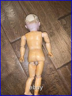 Antique German Bisque Head Kestner 143 Doll Original Jointed Wrist Body