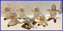 Antique German Bisque Snowbabies Group