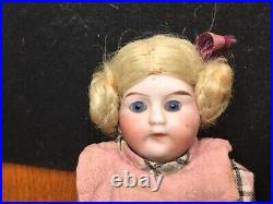 Antique German Bisque William Goebel Dollhouse Mignonette Doll