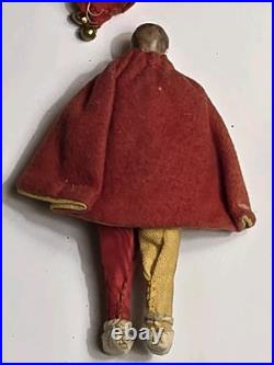 Antique German Bisque male man Dollhouse Doll Dressed As Jester knight prince 5 Antique German Bisque male man Dollhouse Doll Dressed As Jester knight prince 5