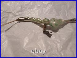 Antique German Blown Glass Christmas Ornament Alligator Rare