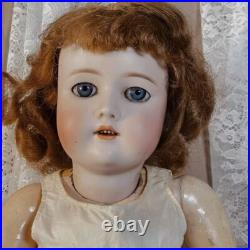 Antique German C. M. Bergmann Bisque Head Composition Body 23 Antique German C. M. Bergmann Bisque Head Composition Body 23