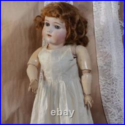 Antique German C. M. Bergmann Bisque Head Composition Body 23 Antique German C. M. Bergmann Bisque Head Composition Body 23