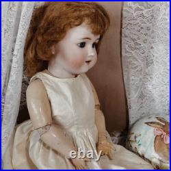 Antique German C. M. Bergmann Bisque Head Composition Body 23 Antique German C. M. Bergmann Bisque Head Composition Body 23