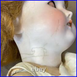 Antique German C. M. Bergmann Bisque Head Composition Body 23 Antique German C. M. Bergmann Bisque Head Composition Body 23