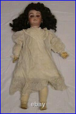 Antique German C. M. Bergmann Simon Halbig 28 Doll Bisque Head Composition Body