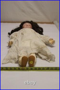 Antique German C. M. Bergmann Simon Halbig 28 Doll Bisque Head Composition Body