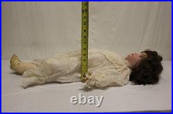 Antique German C. M. Bergmann Simon Halbig 28 Doll Bisque Head Composition Body