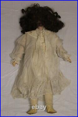 Antique German C. M. Bergmann Simon Halbig 28 Doll Bisque Head Composition Body