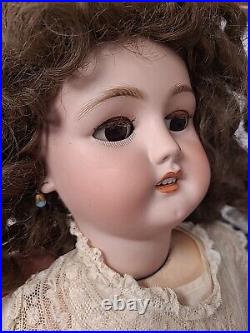 Antique German C. M. Bergmann Simon Halbig 28 Doll Bisque Head Composition Body