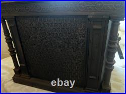 Antique German Cast Iron Strongbox Safe Gräflich Stolbergische Working Lock Antique German Cast Iron Strongbox Safe Gräflich Stolbergische Working Lock