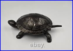 Antique German Cast Iron Tortoise Desk/Counter Bell Figural Novelty 7-9800