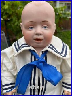 Antique German Character Doll by Gebrüder Knoch 205 tall 16.1 in