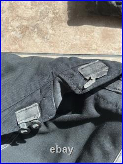 Antique German Chimney Sweep Uniform Jacket Pant Trouser 1800s Authentic Vintage