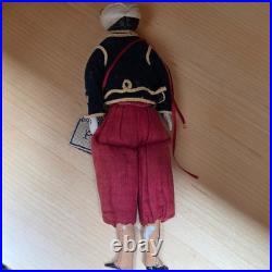 Antique German China head dollhouse doll larger size 83/8 tall