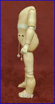 Antique German Composition Ball Jointed Doll Body Stamped Heinrich Handwerck