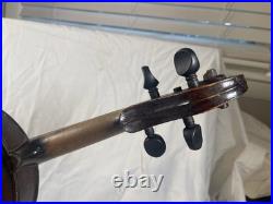 Antique German/Czech Stradivarius Copy Violin with Vintage Case & Bow Great Tone