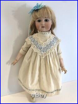 Antique German Doll 22 Adolf Wislizenus A. W. Special Bisque Head Doll