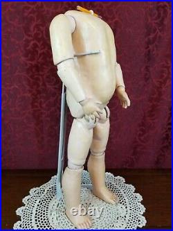 Antique German Doll Body For Socket Bisque Doll Head MARKED Handwerck Jointed
