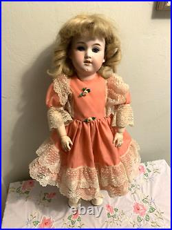 Antique German Doll George Borgfeldt, G. B. Bisque Head 24