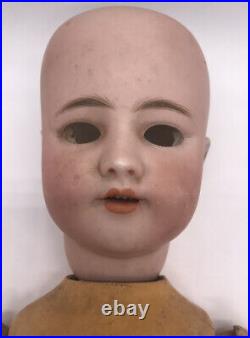 Antique German Doll Simon Halbig # 550 For parts or repair w Eyes