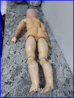 Antique German Doll Stamped 550 S&H Simon and Halbig Composition Body 22