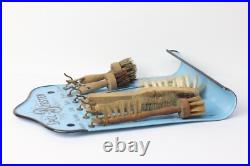 Antique German Dollhouse Gebruder Bing Enameled Brush Holder Miniature Antique German Dollhouse Gebruder Bing Enameled Brush Holder Miniature