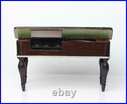 Antique German Dollhouse J. D. Kestner Biedermeier 1850's Pianoforte Miniature