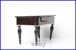 Antique German Dollhouse J. D. Kestner Biedermeier 1850's Pianoforte Miniature