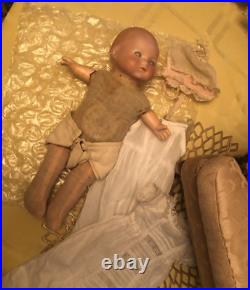 Antique German Dream Baby AM 341/9 Armand Marseille Bisque compo baby 12
