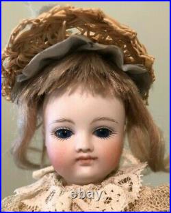 Antique German Early Pouty Kestner All bisque Doll, 6 1/2