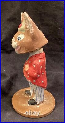 Antique German Easter Bunny Rabbit Head Nodder