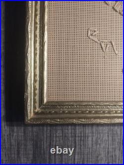 Antique German Embroidery House Blessings Pre 1930 Great Condition
